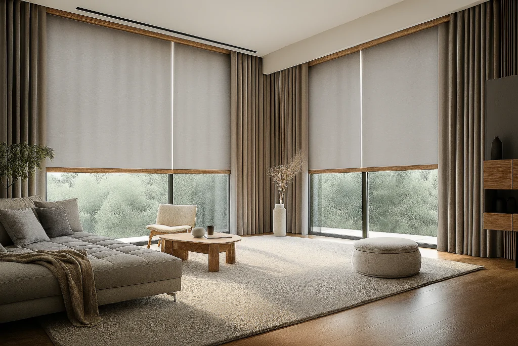 motorized shades and drapes