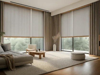 motorized shades and drapes