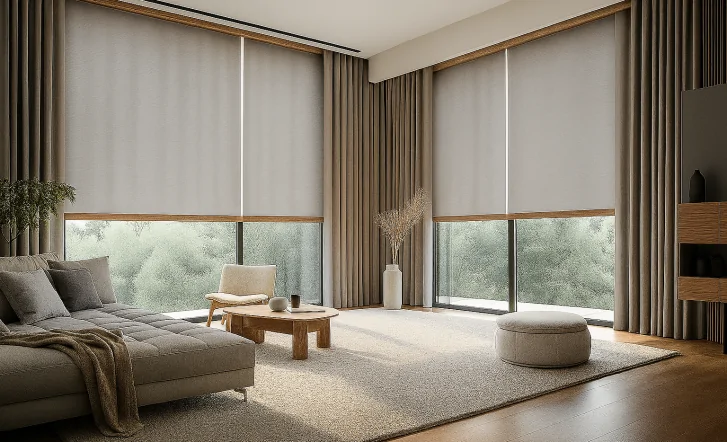 motorized shades and drapes