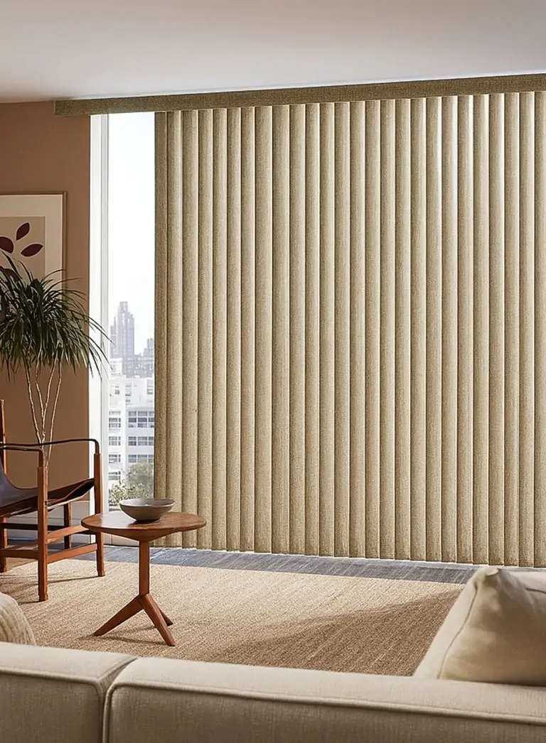 vertical modern blinds